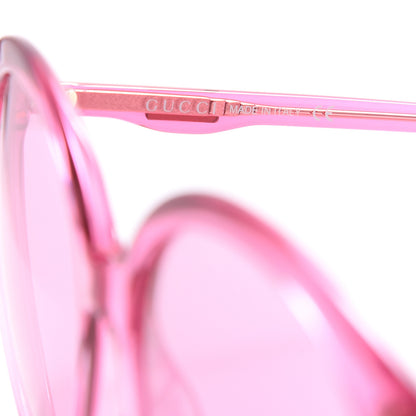 Gucci Acetate GG Sunglasses GG0257S Pink 6 of 7