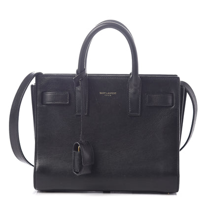 Saint Laurent Calfskin Nano Sac De Jour Black 1 of 11