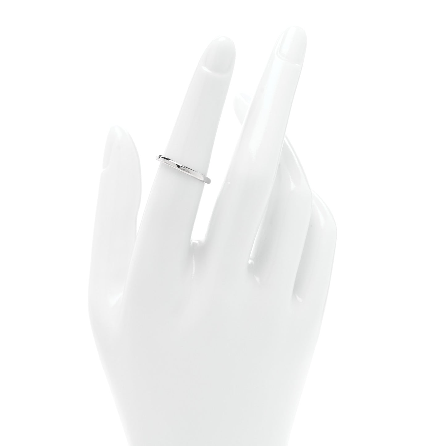 Platinum 2mm Forever Wedding Band Ring 51 5.75