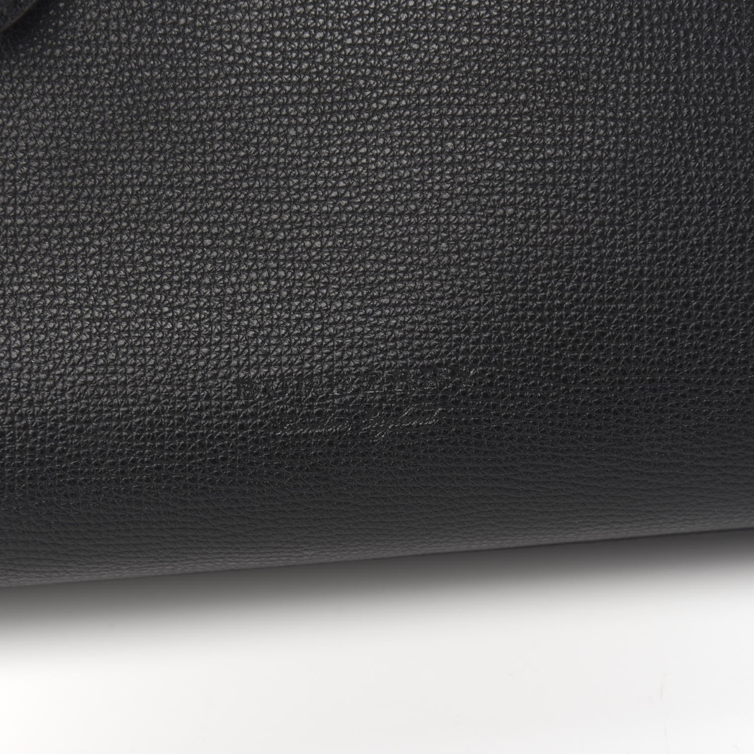 Burberry Grainy Calfskin Haymarket Check Medium Reversible Tote Black 9 of 15