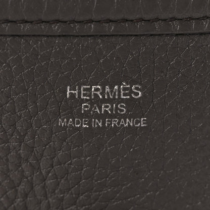Hermes Taurillon Clemence Evelyne III PM Etain 6 of 9