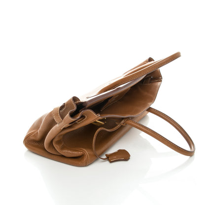 Hermes Taurillon Clemence Birkin 30 Gold 6 of 30