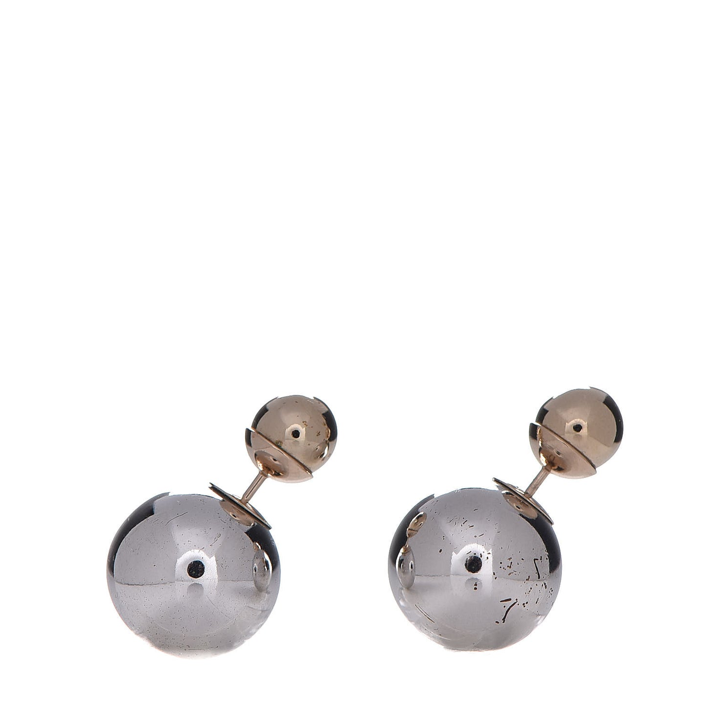 Mise En Dior Tribal Earrings Gold Silver