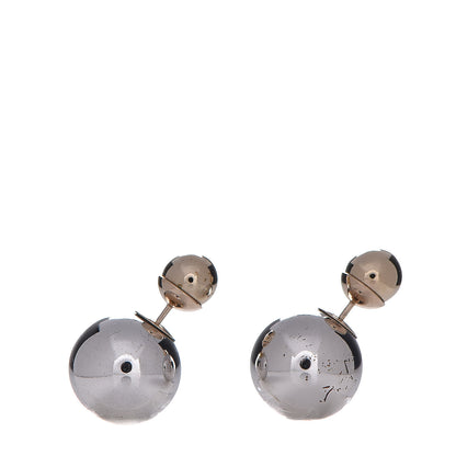 Christian Dior Mise En Dior Tribal Earrings Gold Silver 1 of 5