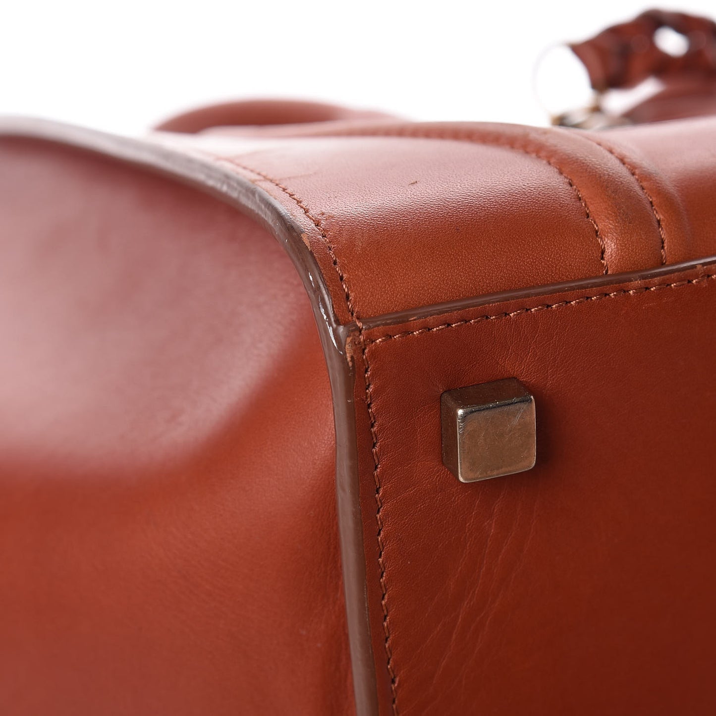 Natural Calfskin Medium Phantom Luggage Brick