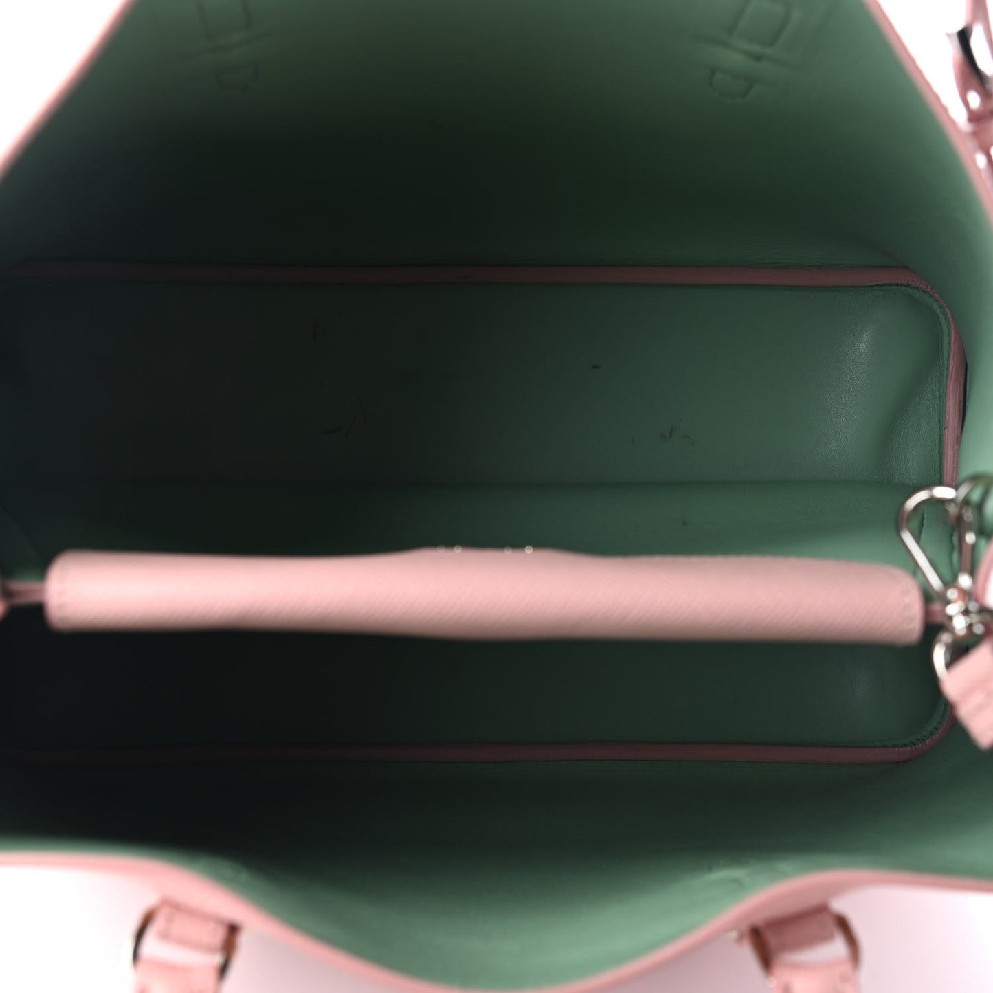 Saffiano Cuir Large Double Bag Orchidea