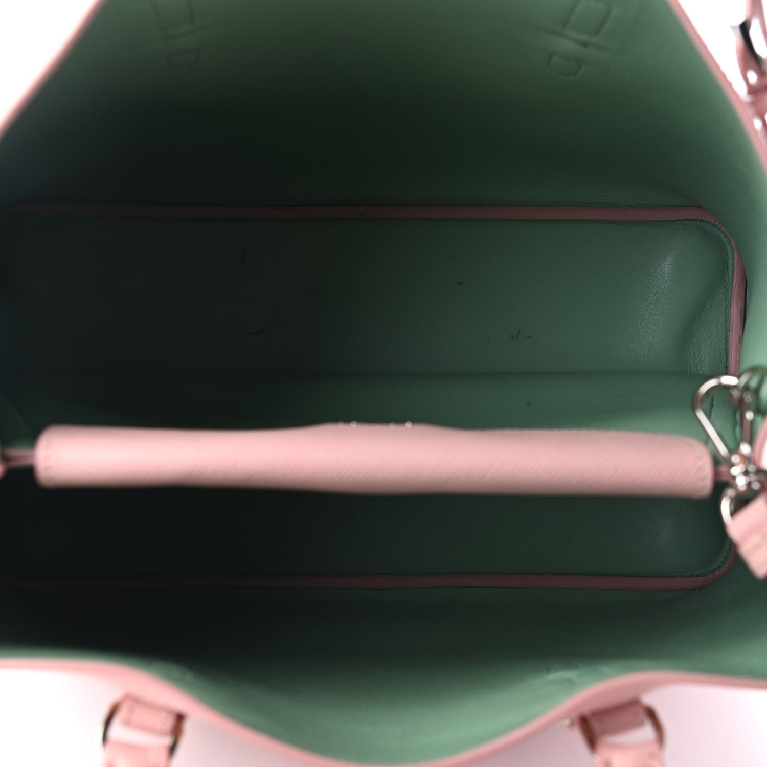 Prada Saffiano Cuir Large Double Bag Orchidea 5 of 9