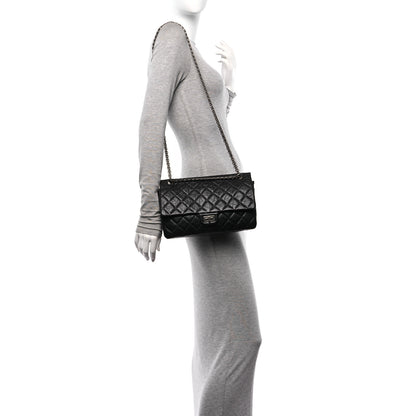 Chanel Aged Calfskin Quilted 2.55 Reissue 226 Flap Black 2 of 11