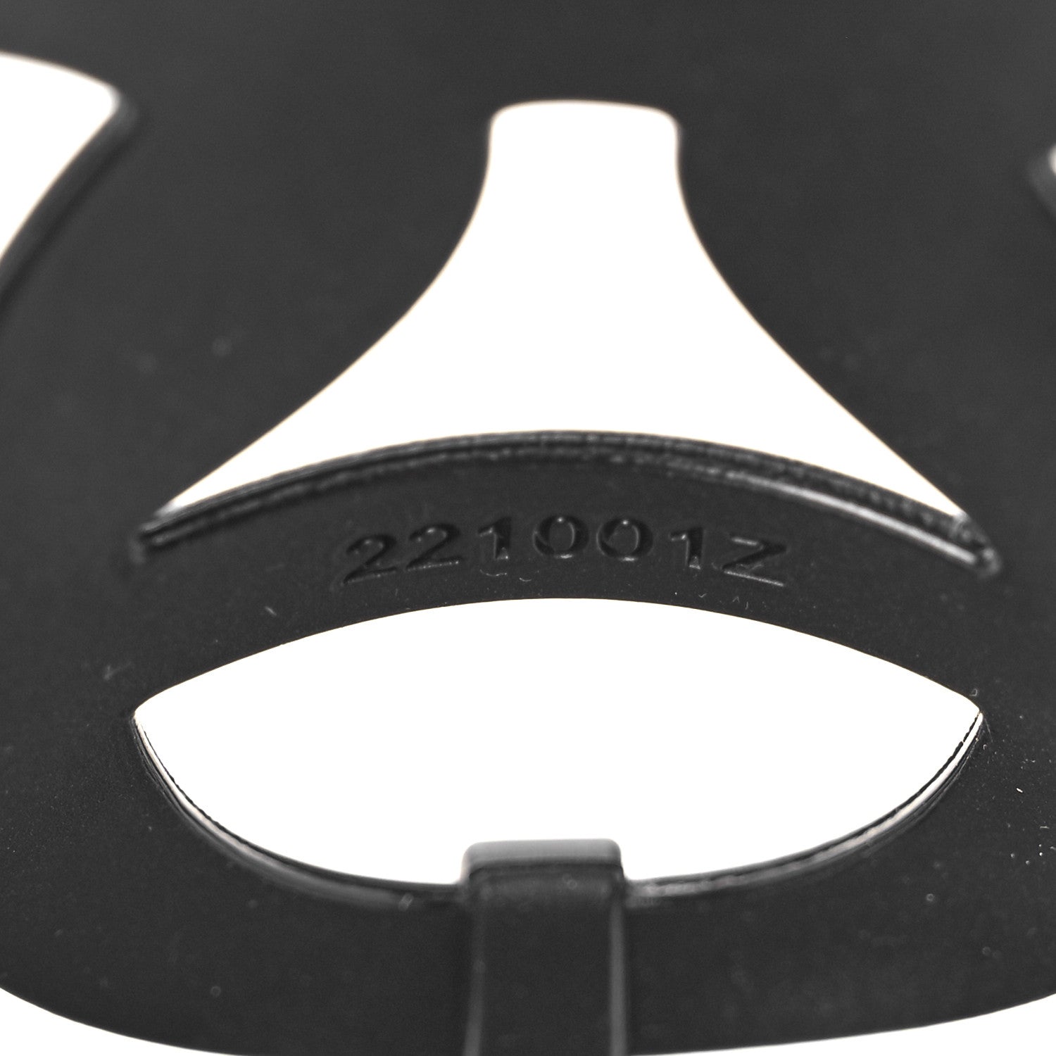 Hermes Rubber Womens Egerie Sandals 37 Black 8 of 9
