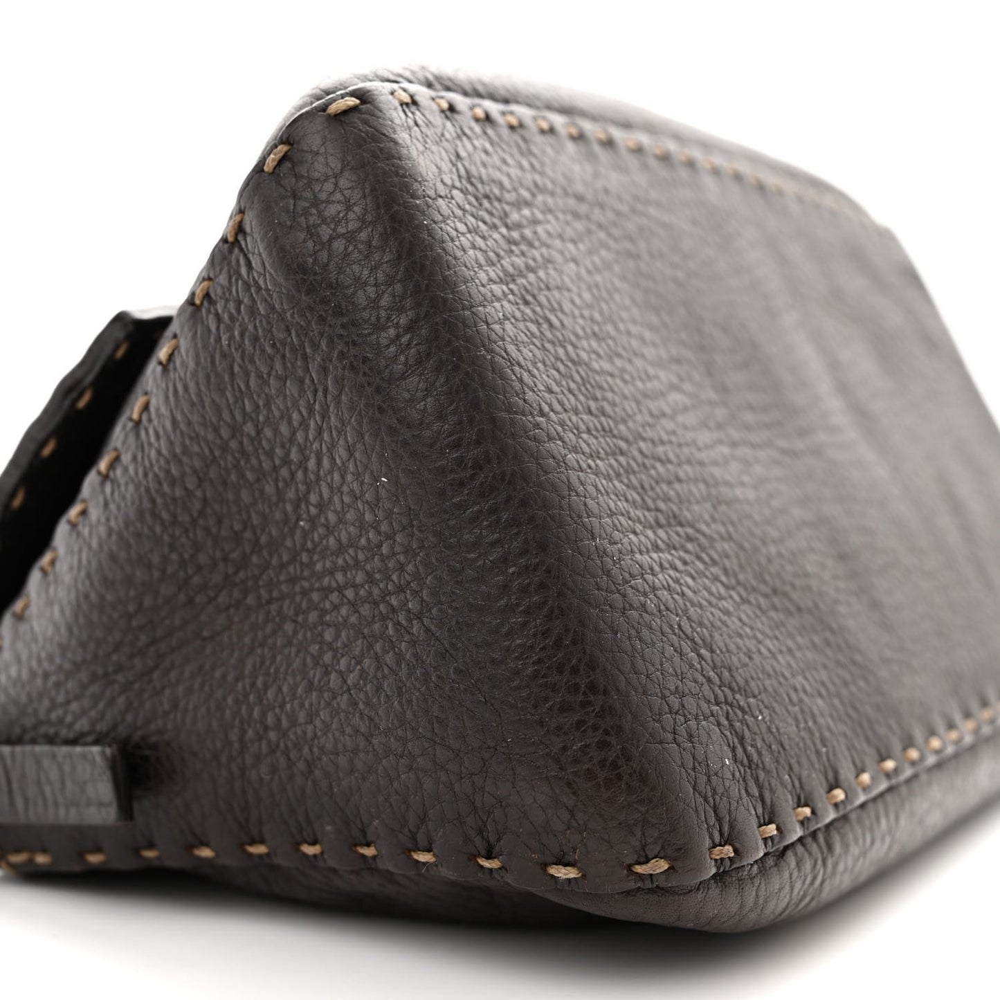 Calfskin Romano Selleria Baguette Brown