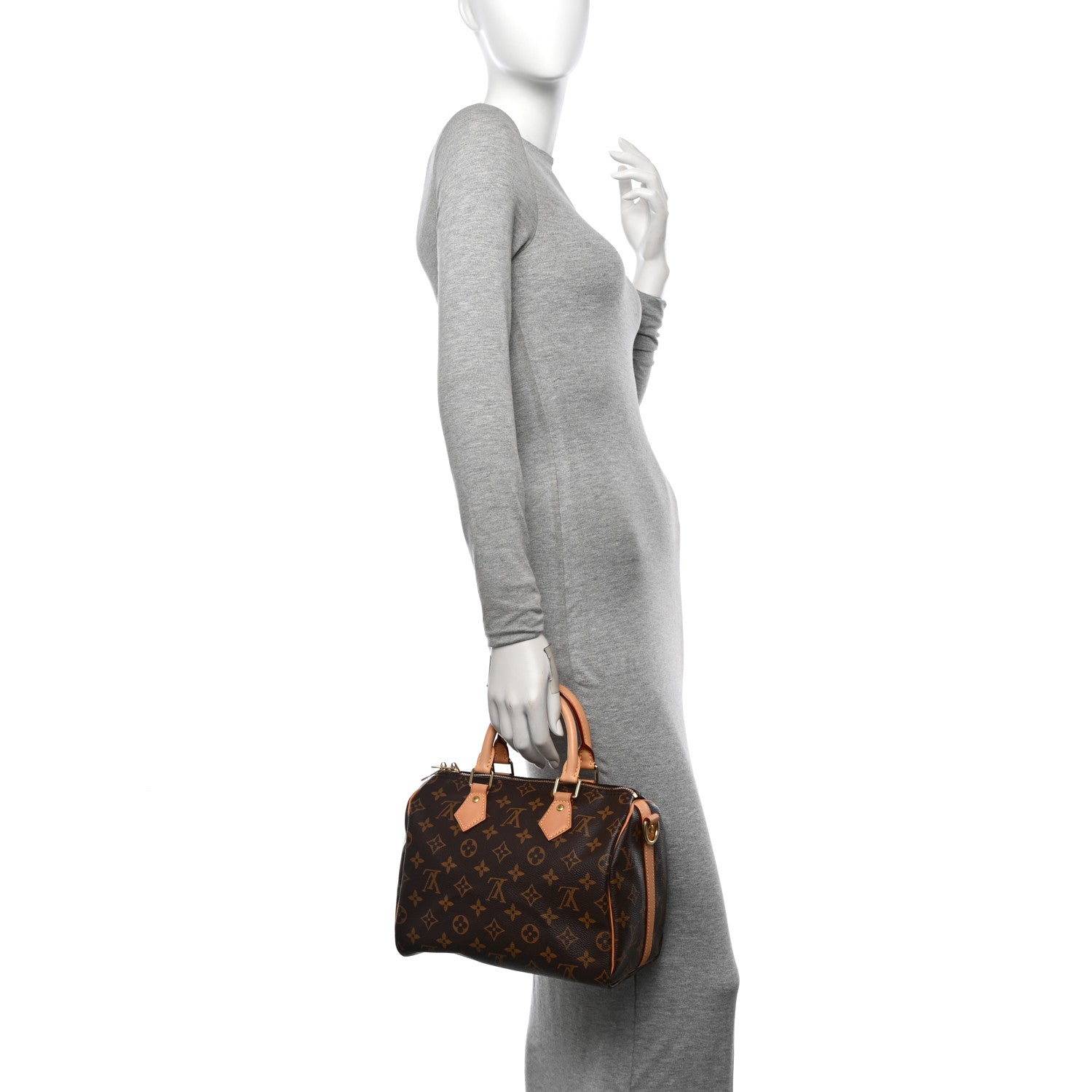 Louis Vuitton Monogram Speedy Bandouliere 25 2 of 10