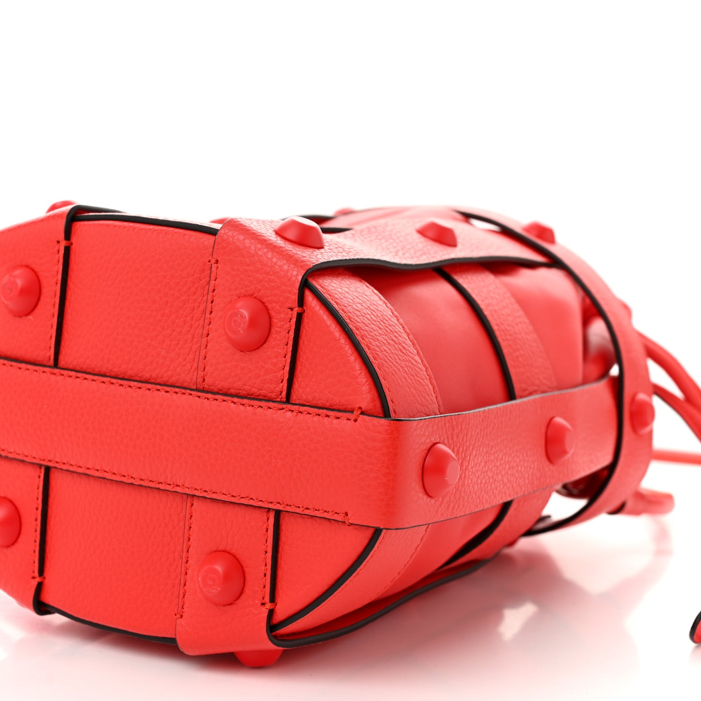 Calfskin Cage Bag Candy Apple Red