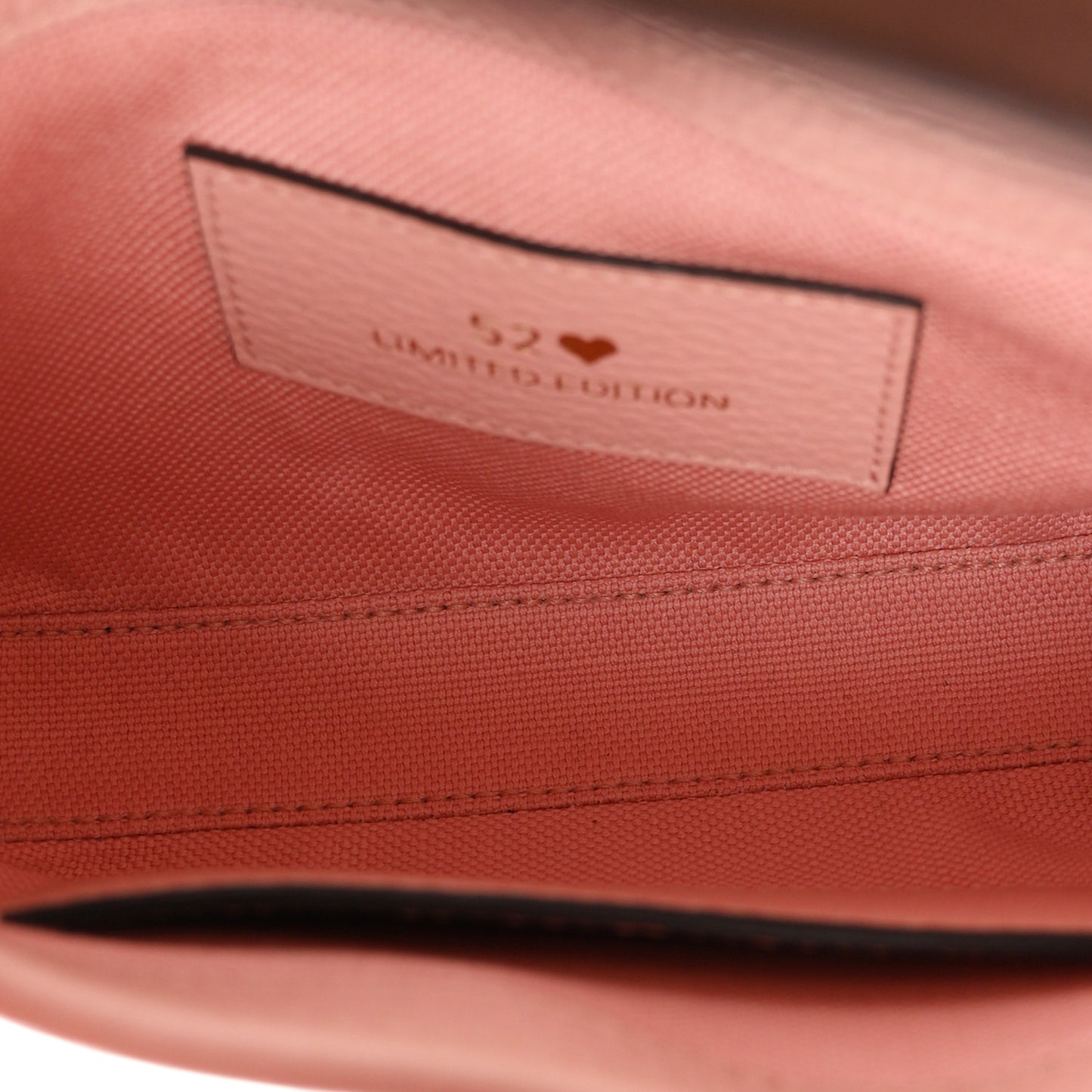 New Denim GG Monogram Calfskin Love Parade Mini Jackie 1961 Hobo Light Pink