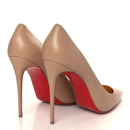 Christian Louboutin Kid Kate 100 Pumps 41 Nude 4 of 8