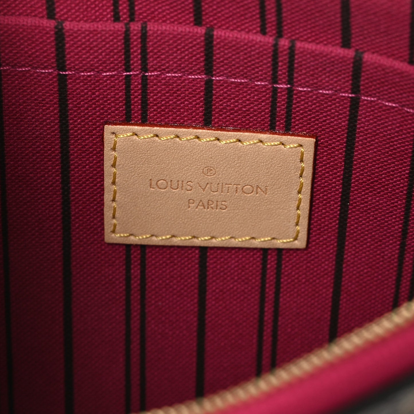 Monogram Neverfull MM GM Pochette Pivoine