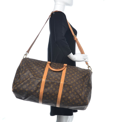 Louis Vuitton Monogram Keepall Bandouliere 55 2 of 18