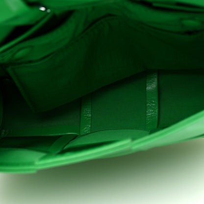 Bottega Veneta Paper Calfskin Maxi Intreccio Extra Mini Cassette Crossbody Bag Parakeet 5 of 9