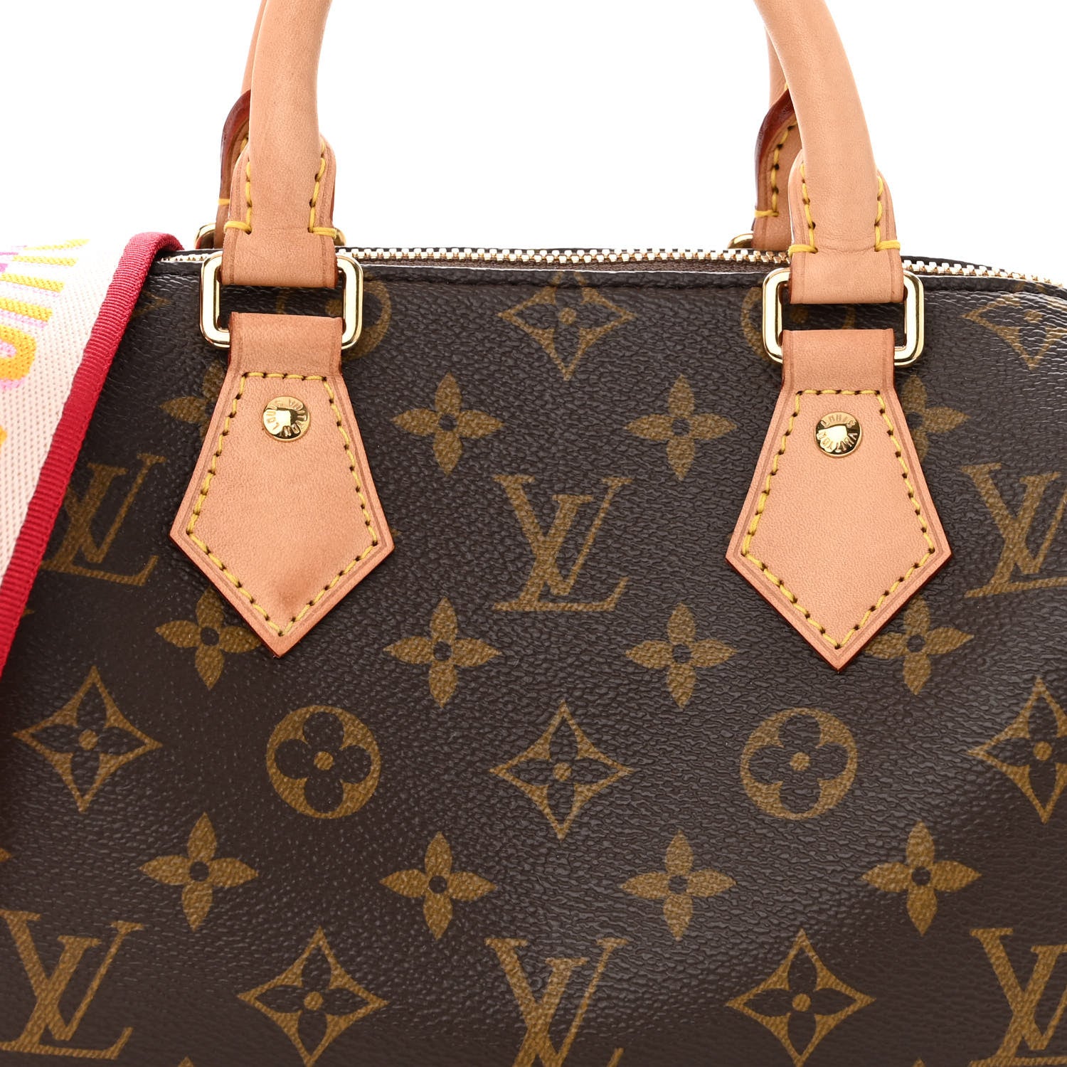 Louis Vuitton Monogram Speedy Bandouliere 20 Fuchsia 6 of 10