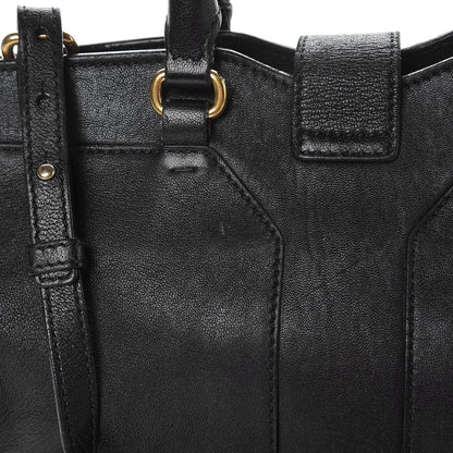 Saint Laurent Sheepskin Small Cabas ChYc Black 14 of 18