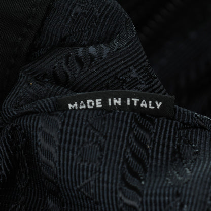 Prada Nylon Vela Medium Backpack Black 7 of 8