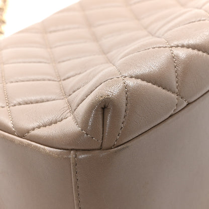 Chanel Lambskin Quilted Medium Trendy CC Bowling Bag Beige 11 of 14