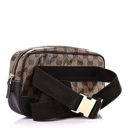 Gucci Crystal Monogram Belt Bag Brown 2 of 10