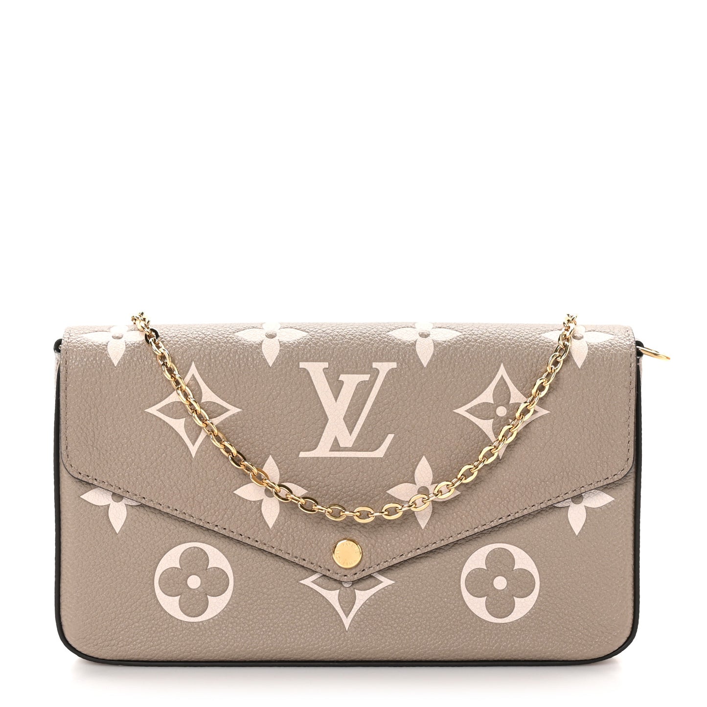 Empreinte Monogram Giant Felicie Pochette Tourterelle Creme