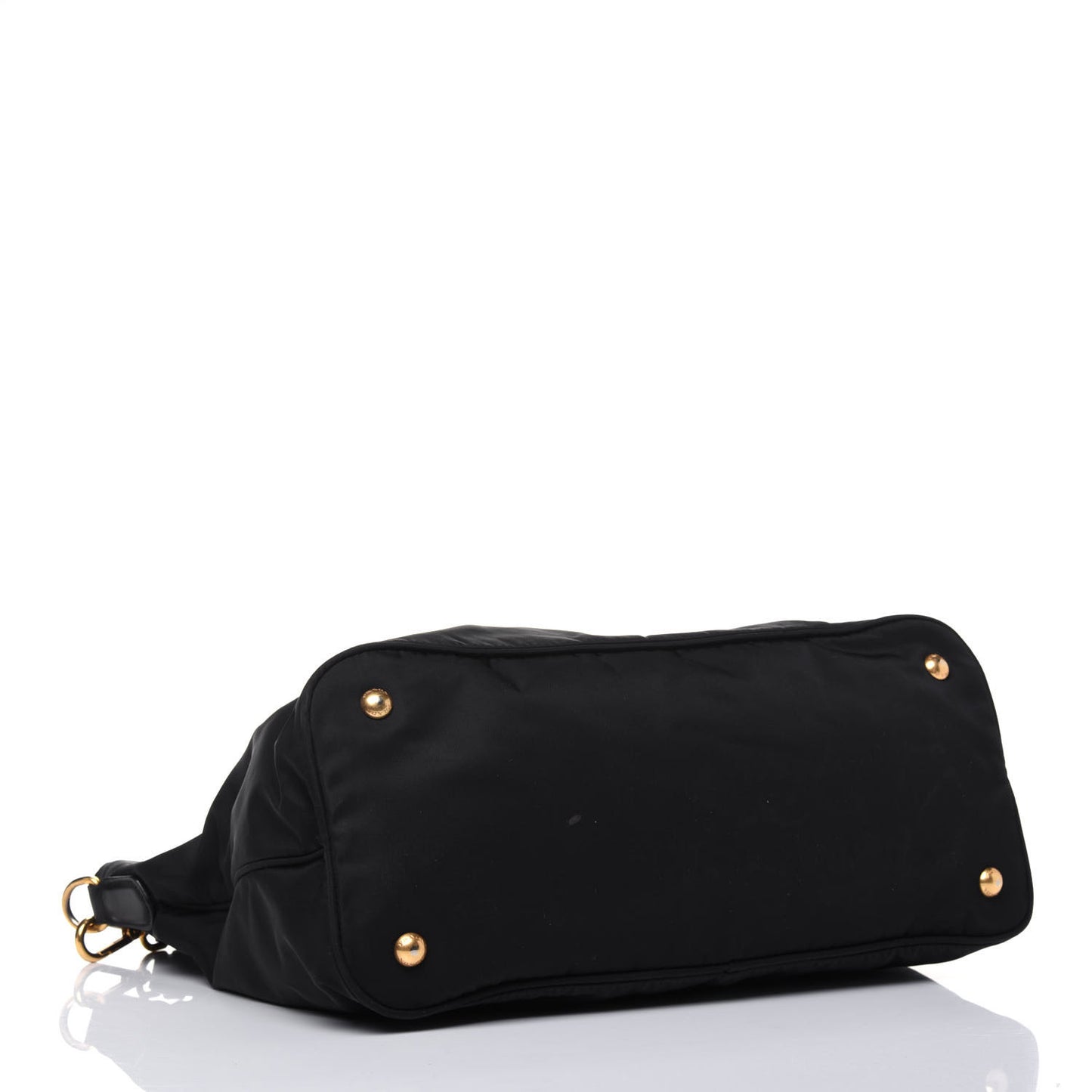 Tessuto Nylon Soft Calf Tote Black