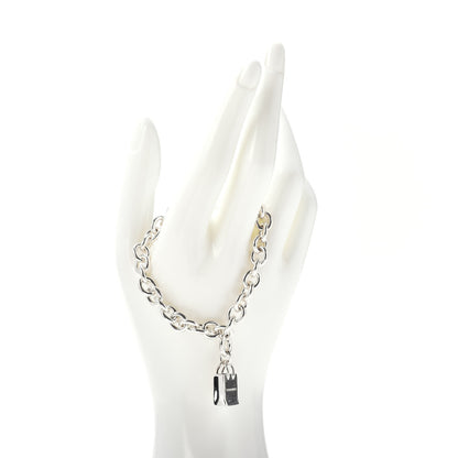 Tiffany Sterling Silver Shopping Bag Charm Bracelet 2 of 4