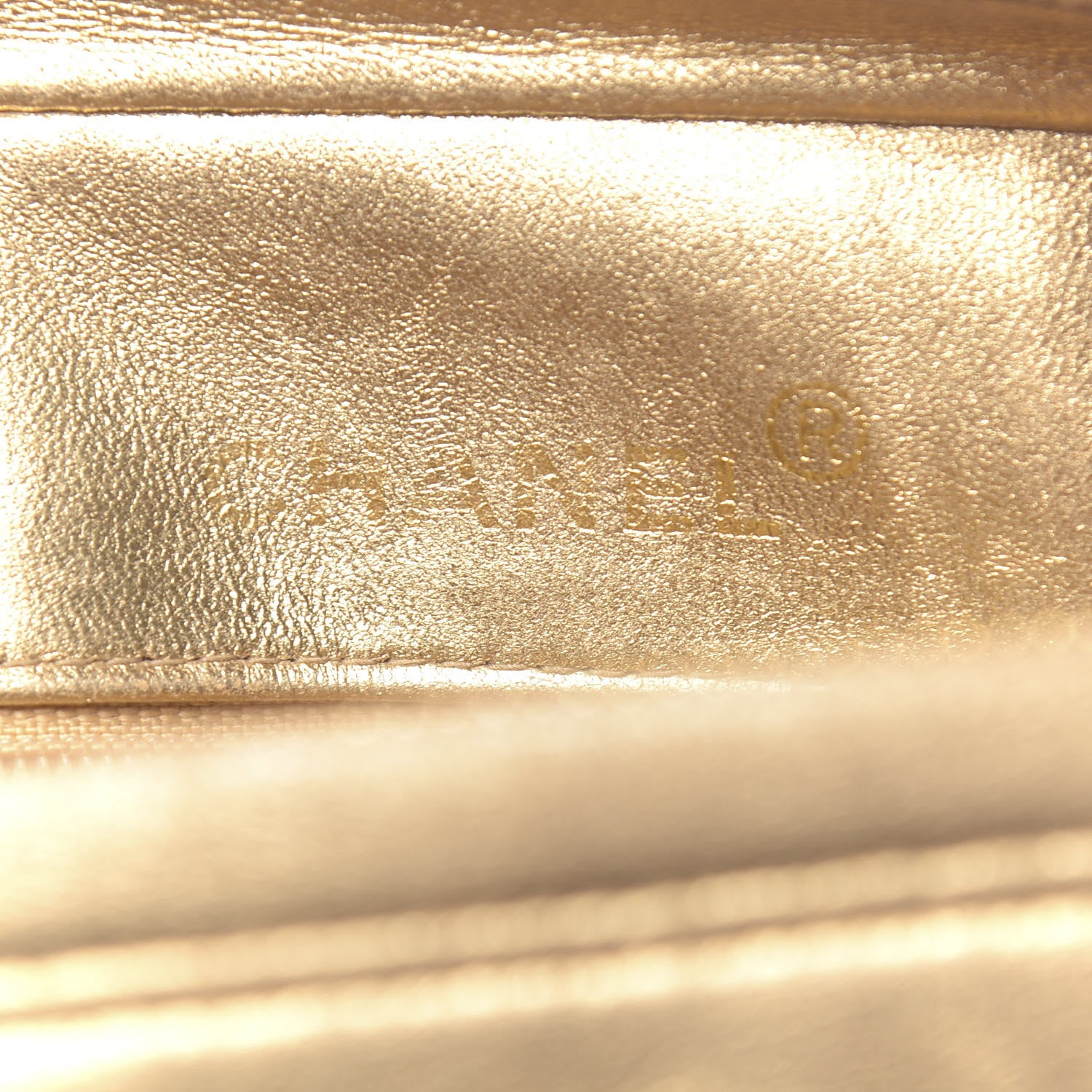 Chanel Metallic Lambskin Quilted Camera Case Gold 6 of 25