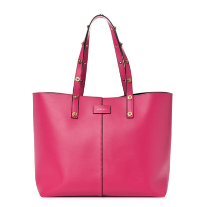 Versace Calfskin Palazzo Tote Pink 3 of 14