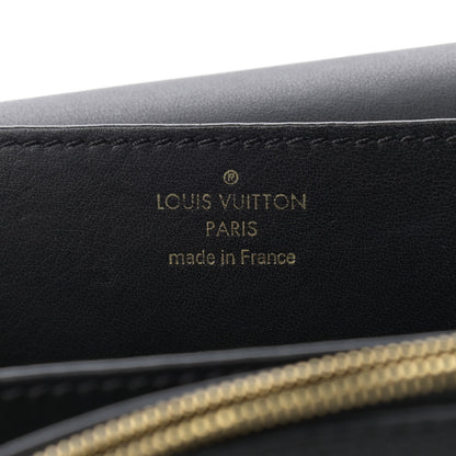 Louis Vuitton Grained Calfskin Vivienne NM Black 5 of 9