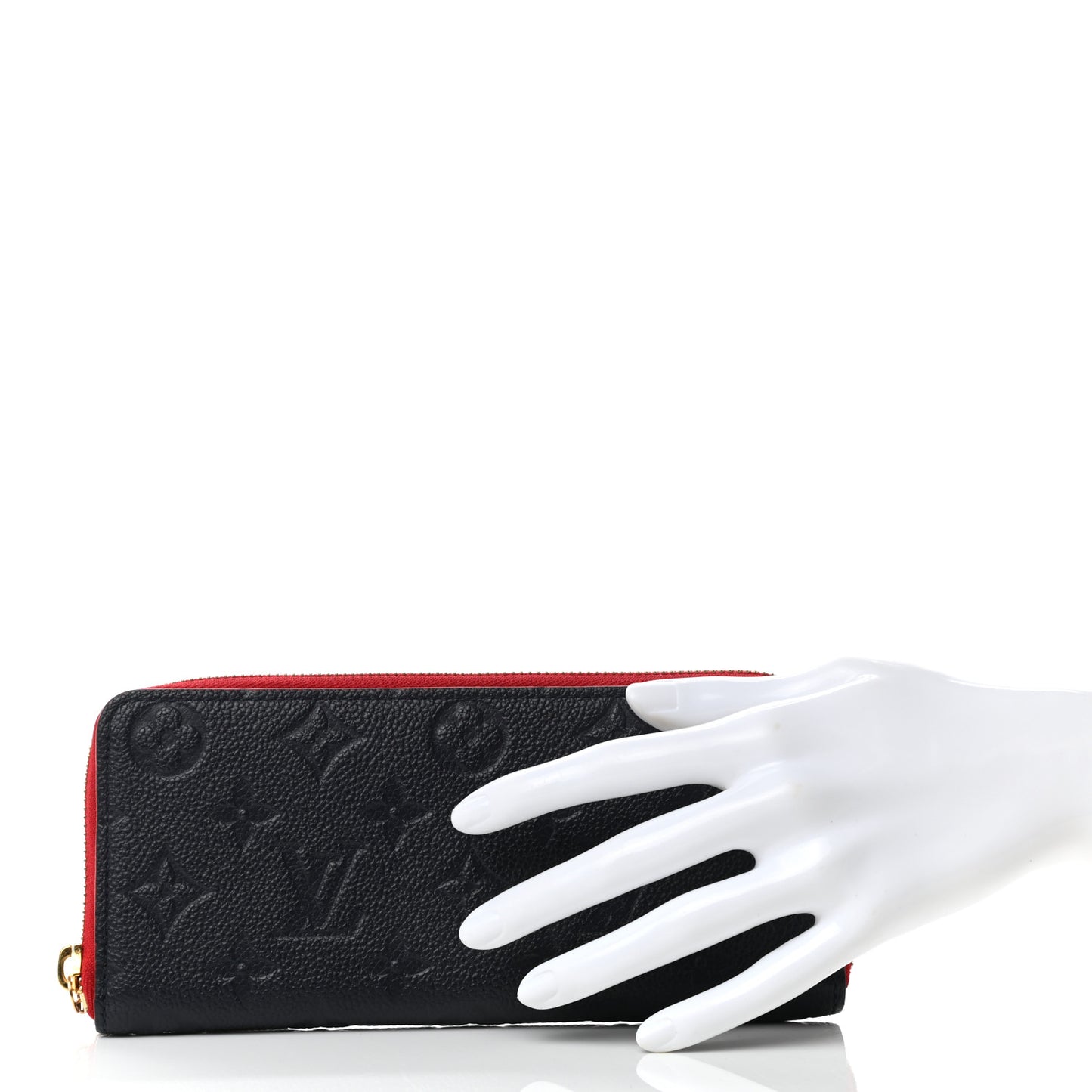 Empreinte Blooming Flowers Clemence Wallet Marine Rouge