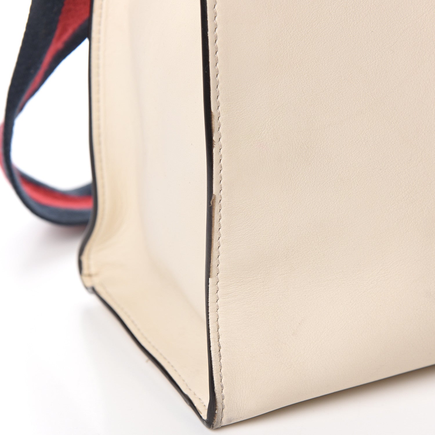 Gucci Calfskin Web Medium Dionysus Tote Bag White 10 of 16