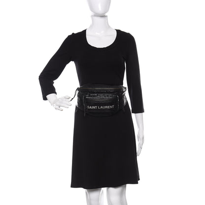 Saint Laurent Nylon Logo Nuxx Body Belt Bag Black 2 of 10