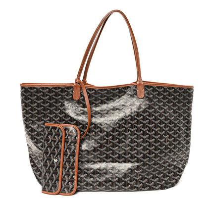 Goyard Goyardine Saint Louis GM Black Gold 3 of 12