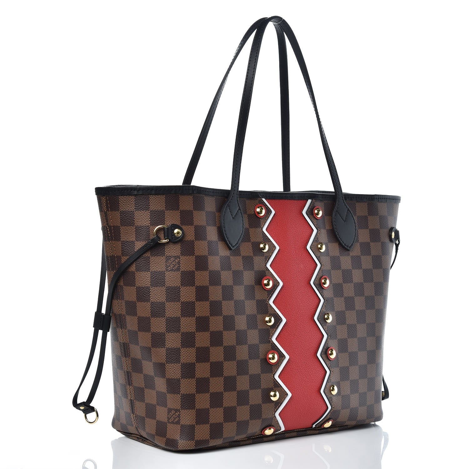 Louis Vuitton Damier Ebene Karakoram Neverfull MM 3 of 8