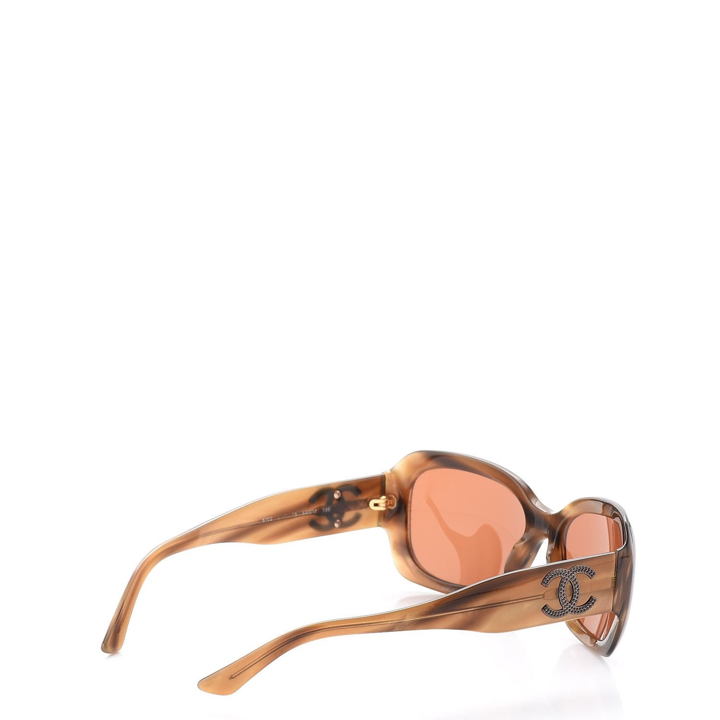 Studded CC Sunglasses 5102 Tortoise