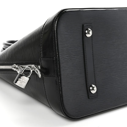 Louis Vuitton Epi Alma MM Black 8 of 9