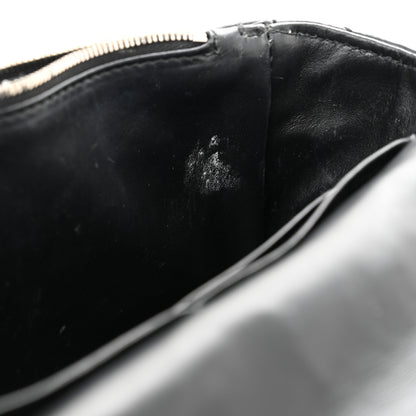 Balenciaga Calfskin Logo Matelasse S BB Round Shoulder Bag Black 12 of 12