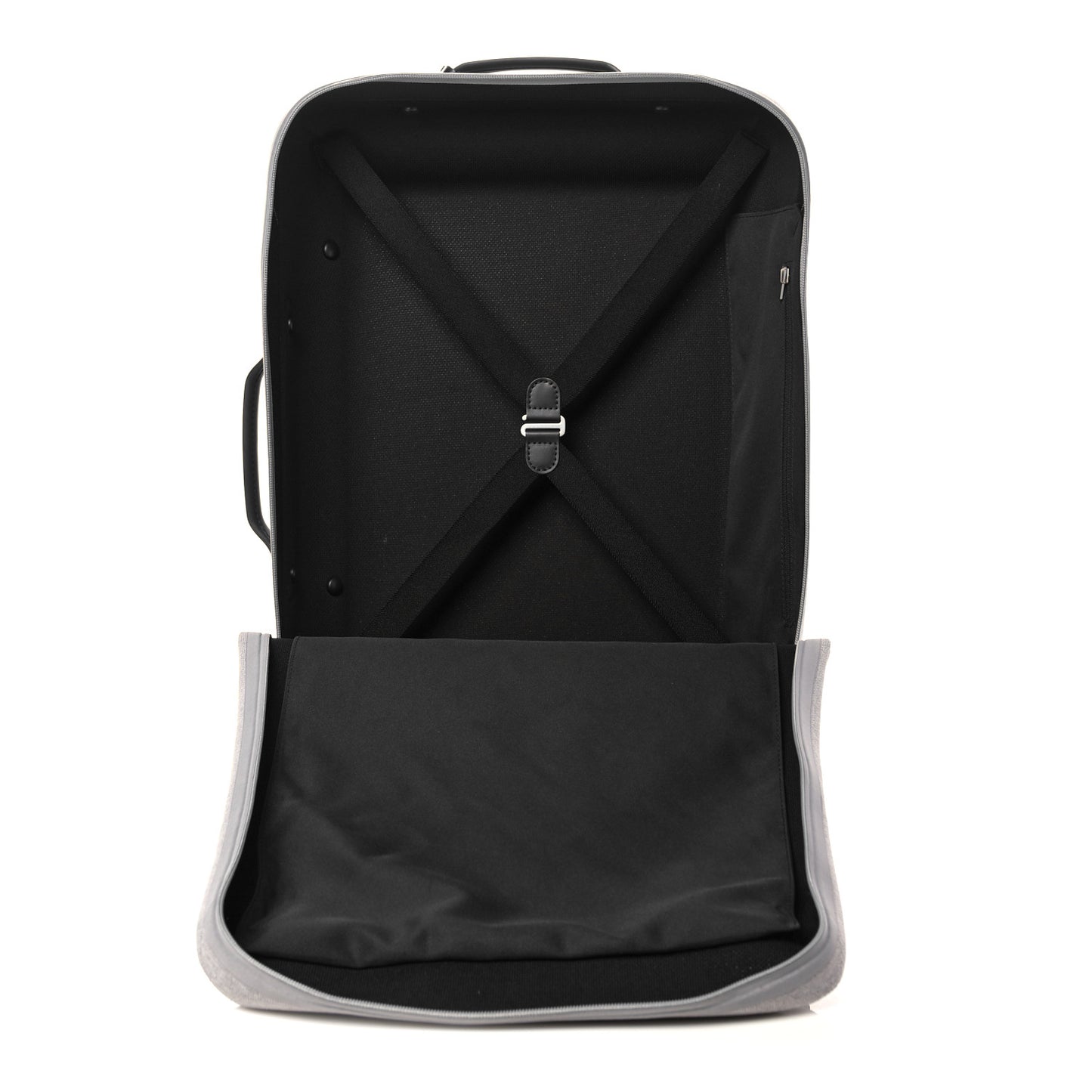 Knit Monogram Horizon Soft 55 Suitcase Grey