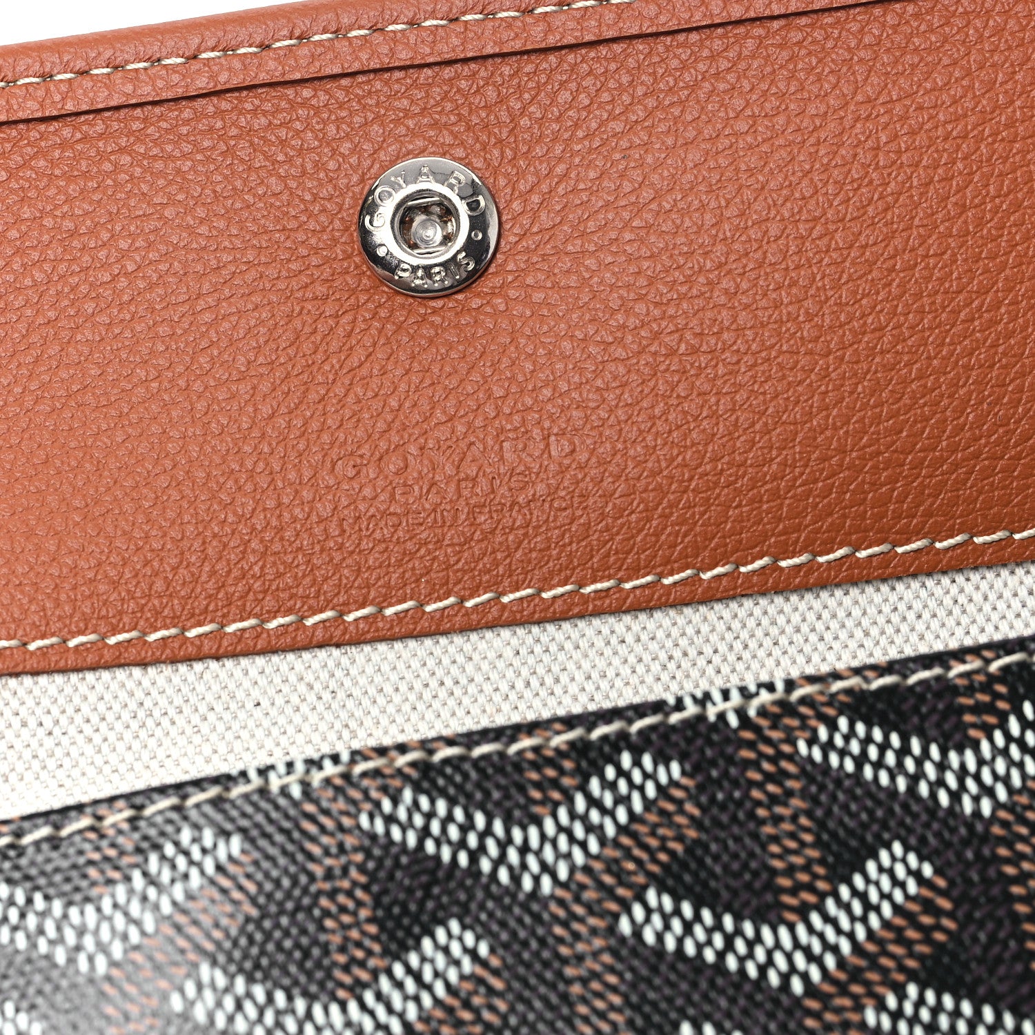 Goyard Goyardine Saint Louis GM Black Gold 7 of 10