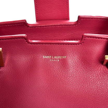 Saint Laurent Calfskin Medium Classic Y Cabas Fuchsia 8 of 12