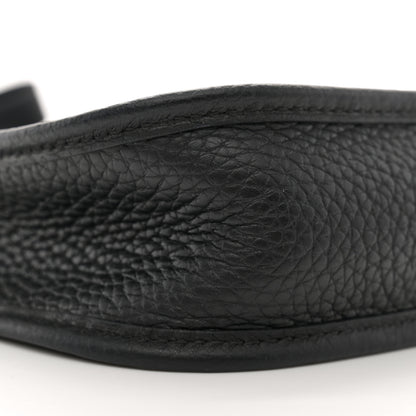 Hermes Taurillon Clemence Evelyne TPM Black 9 of 10