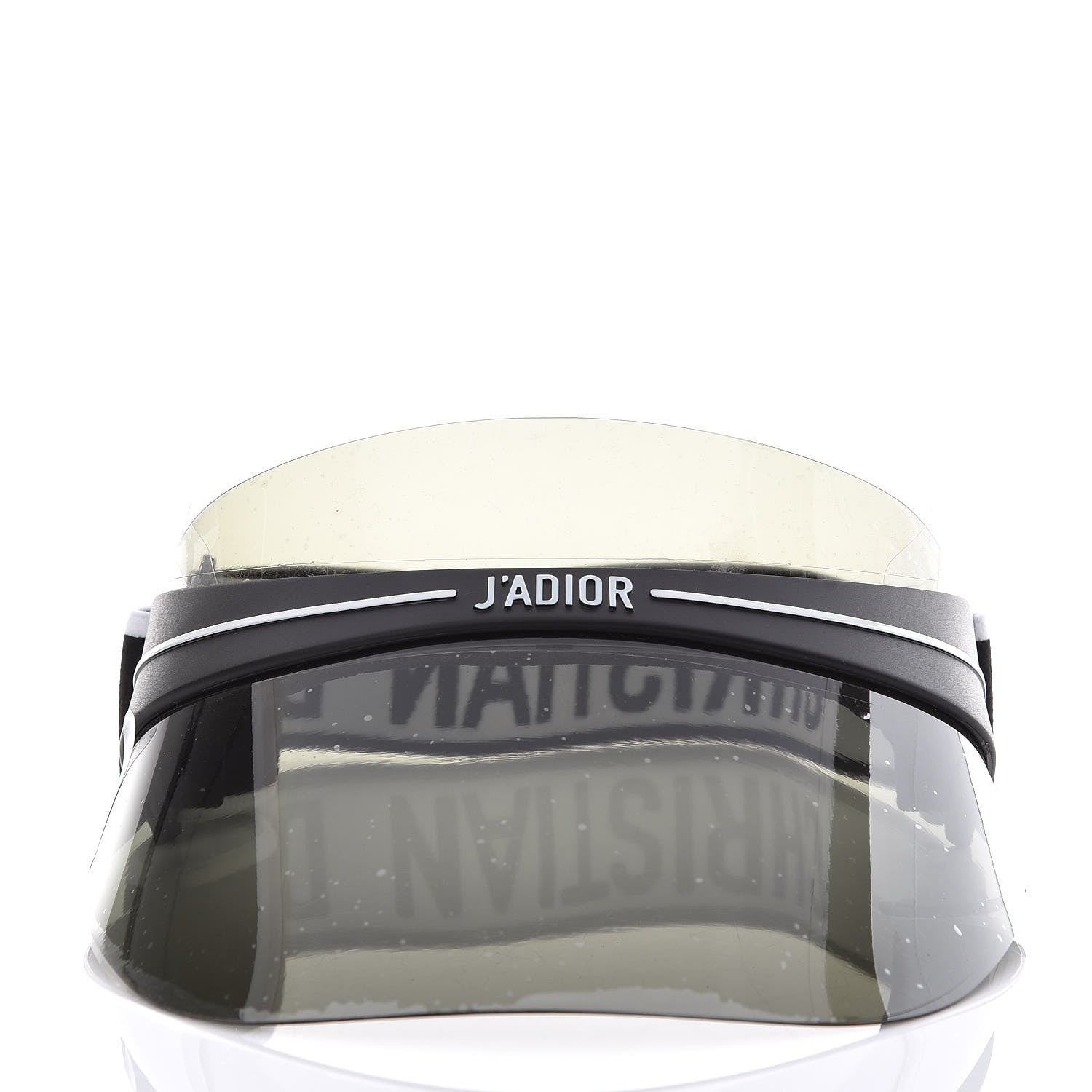 Christian Dior Mirrored DiorClub1 Sun Visor Black 3 of 7