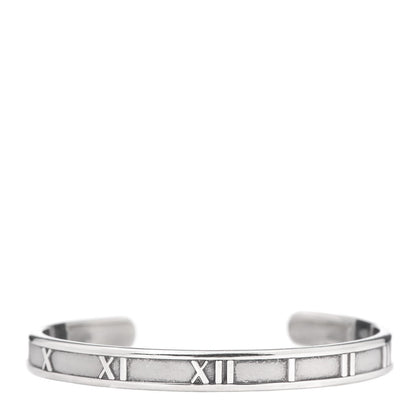 Tiffany Sterling Silver Atlas Cuff Bracelet 1 of 5
