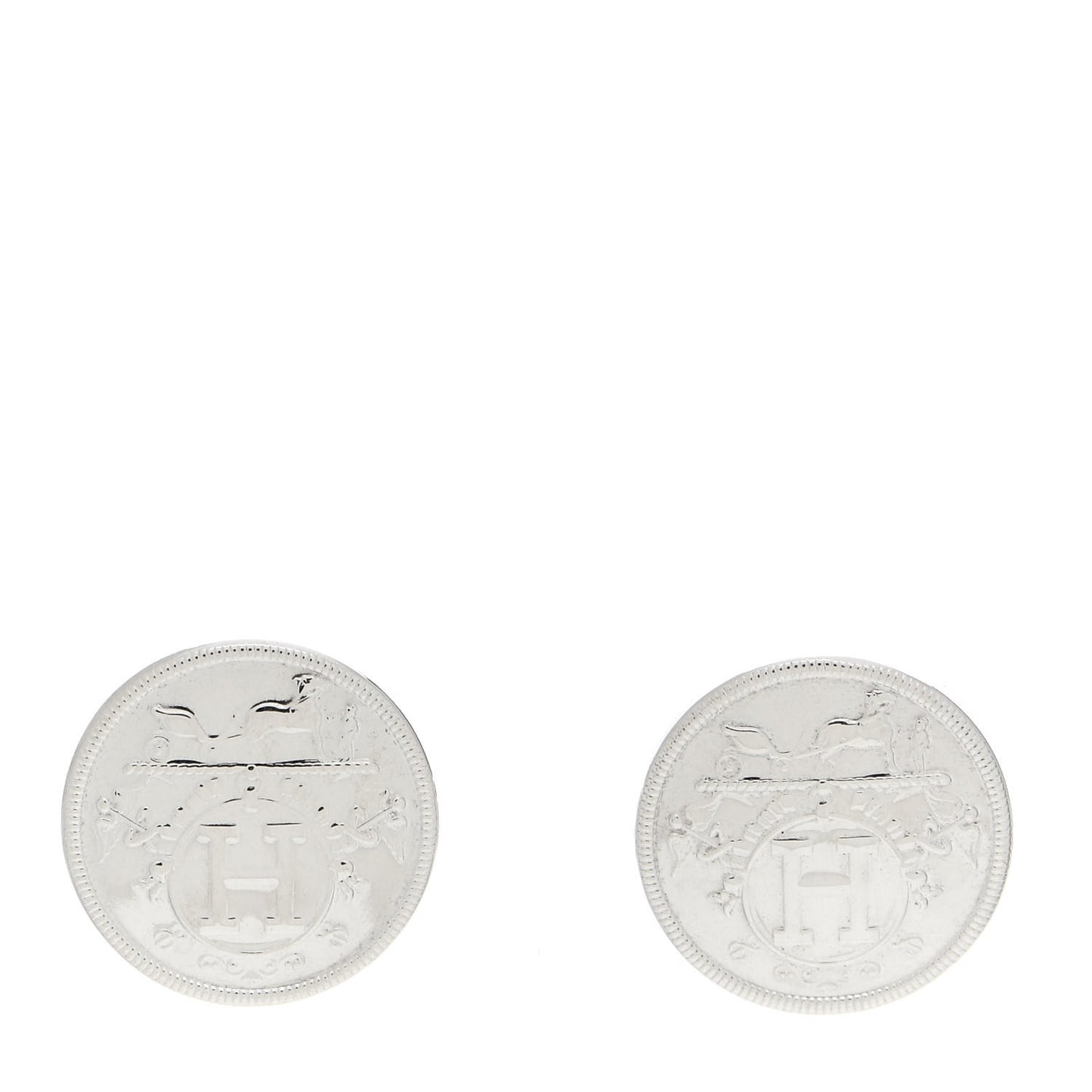 Sterling Silver TPM Ex-Libris Earrings