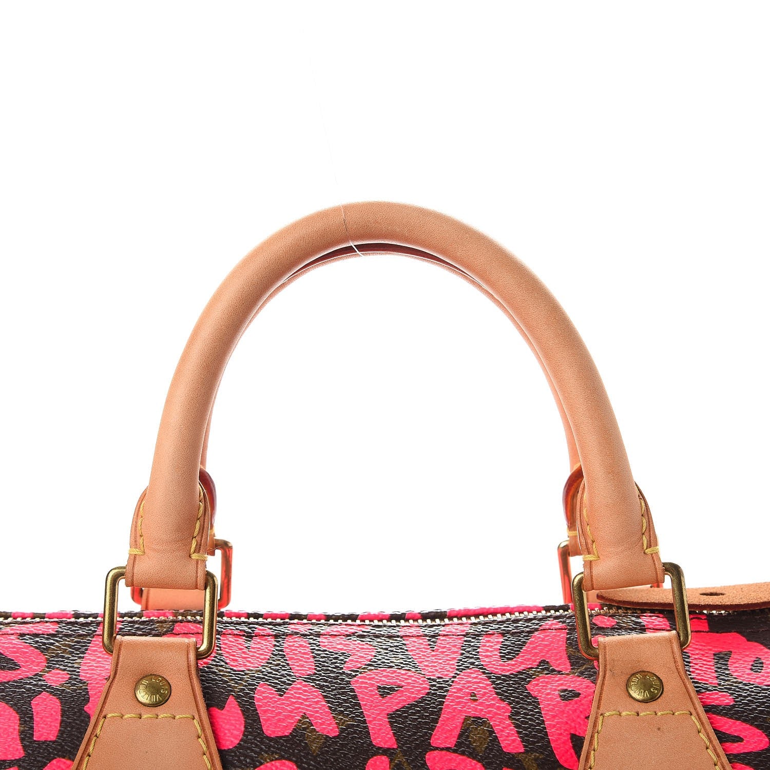 Louis Vuitton Monogram Graffiti Speedy 30 Fuchsia 8 of 12