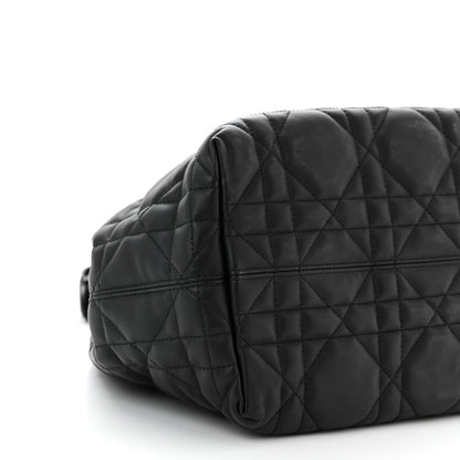 Christian Dior Calfskin Macrocannage Medium Toujours Black 9 of 10