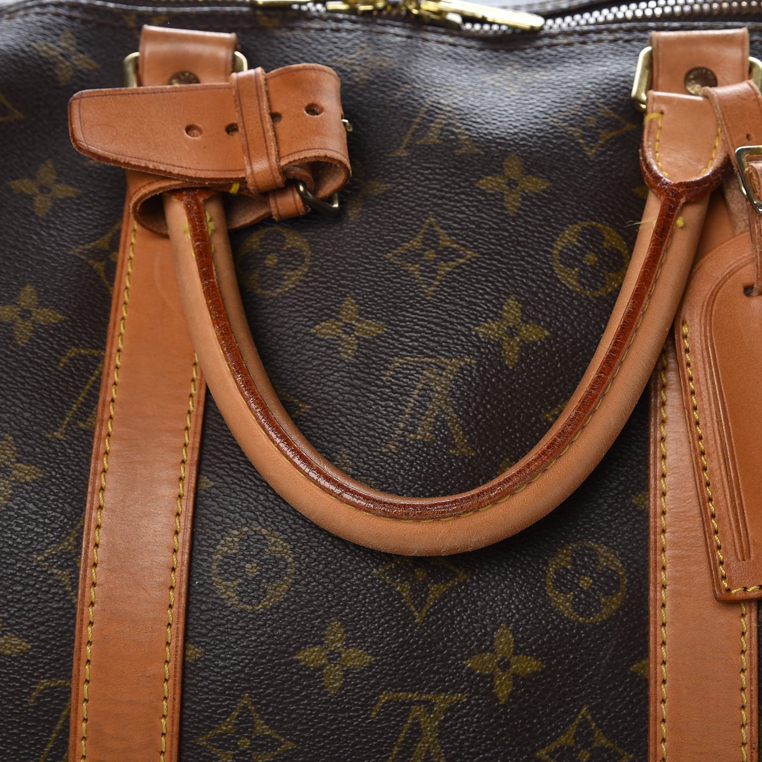 Louis Vuitton Monogram Keepall Bandouliere 55 13 of 23